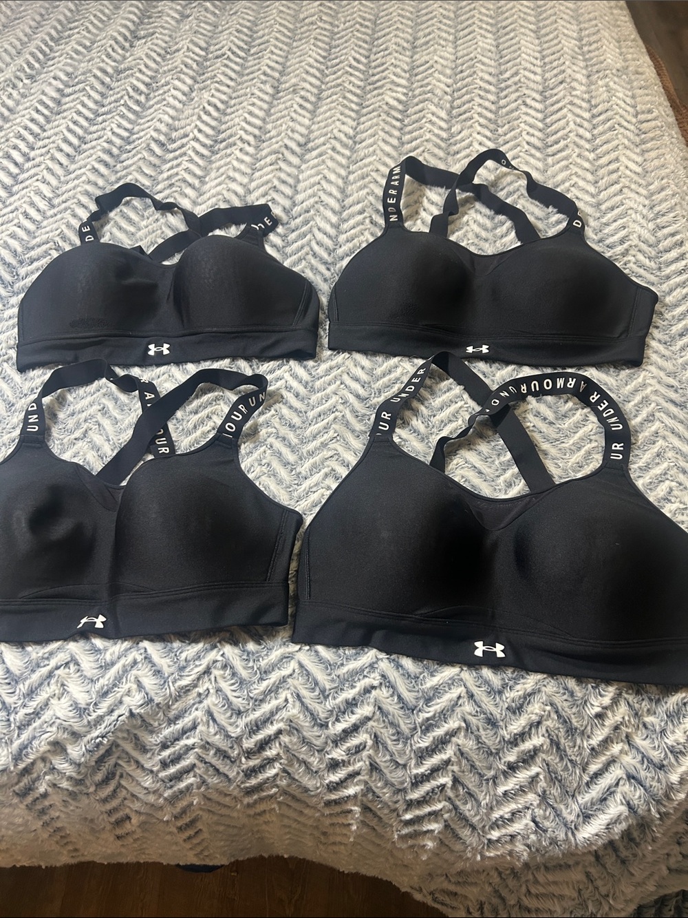 Under Armour Black Women's Sports Bra Bundle - 4 Pack